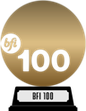BFI's Top 100 British Films (gold) awarded at 14 December 2011