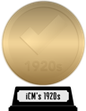 iCheckMovies's 1920s Top 100 (gold) awarded at  2 January 2023