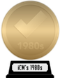 iCheckMovies's 1980s Top 100 (gold) awarded at 29 February 2024