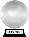 iCheckMovies's 1990s Top 100 (platinum) awarded at 11 September 2023