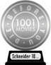 1001 Movies You Must See Before You Die (silver) awarded at 23 November 2015