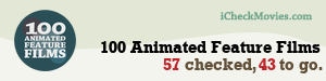 HyperWeather's iCheckMovies.com 100 Animated Feature Films widget