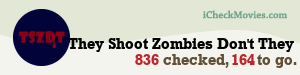 Johnny Dollar's iCheckMovies.com They Shoot Zombies Don't They widget