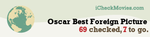Laydback's iCheckMovies.com Oscar Best Foreign Picture widget