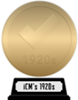 iCheckMovies's 1920s Top 100 (gold) awarded at 14 December 2023