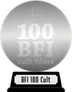 BFI's 100 Cult Films (silver) awarded at  9 September 2022